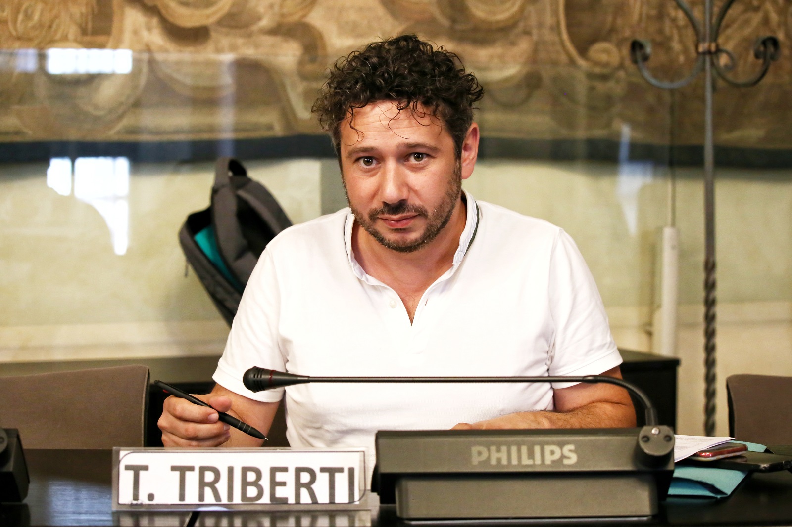 Consigliere delegato alla Viabilit di zona Mugello Tommaso Triberti (foto Antonello Serino - Met, Ufficio Stampa)