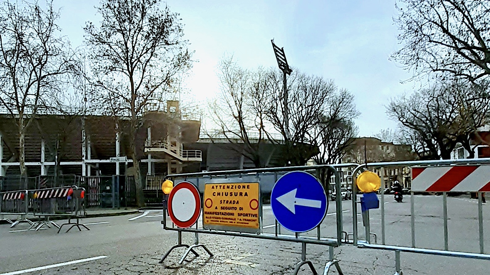 Divieto per manifestazione sportiva (foto Antonello Serino Met)