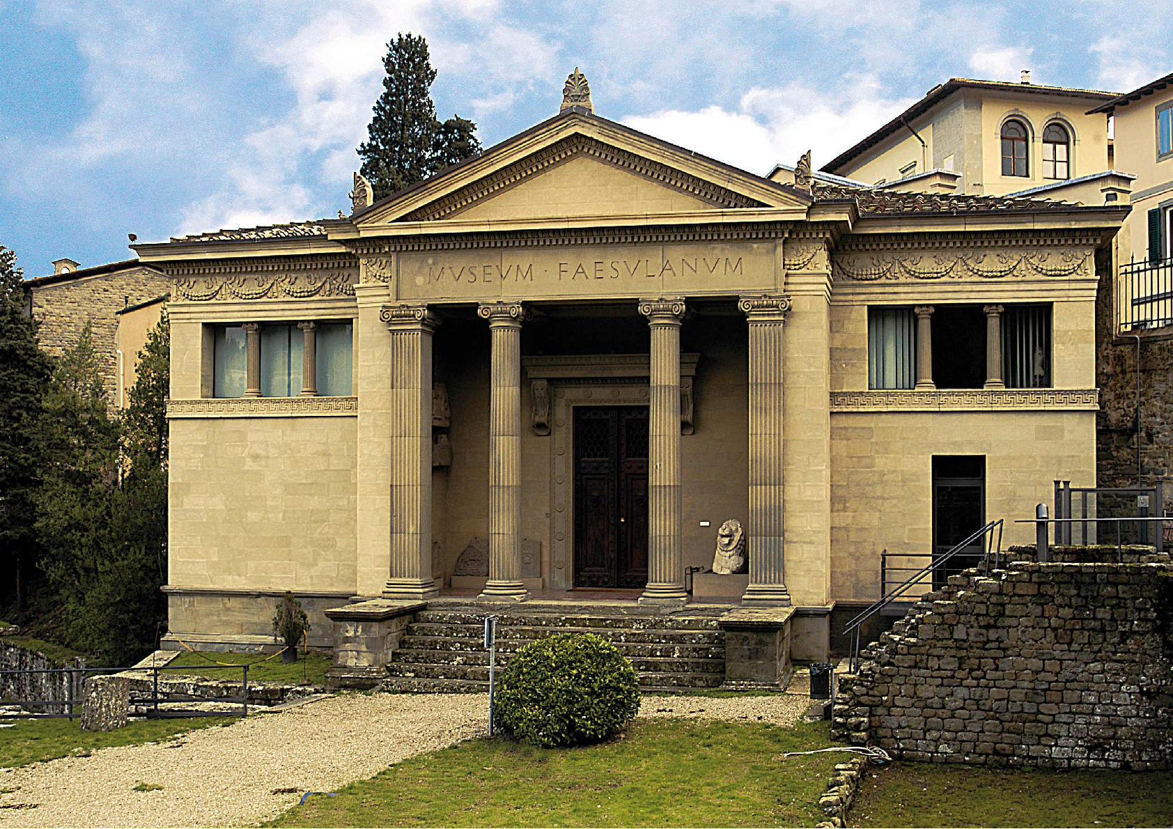 Facciata del Museo Archeologico (Fonte foto Comune di Fiesole)