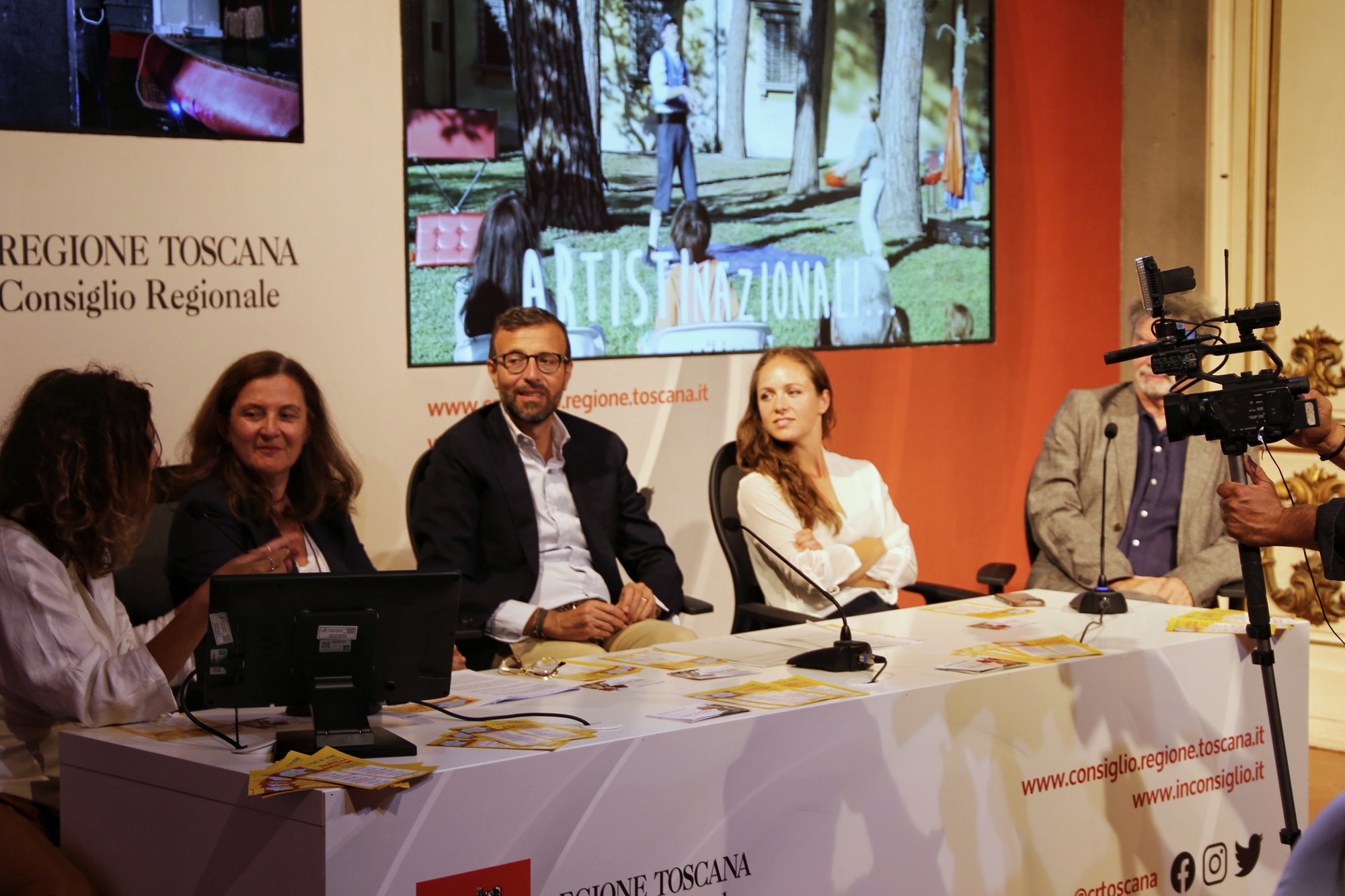 Presentazione del festival ‘Fratelli Burattini’ (foto Antonello Serino - Met ufficio stampa)