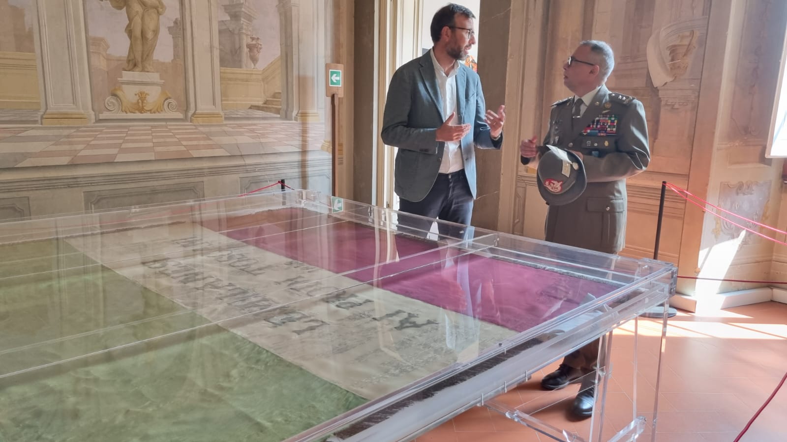 Mazzeo incontra nuovo comandante Istituto Geografico Militare