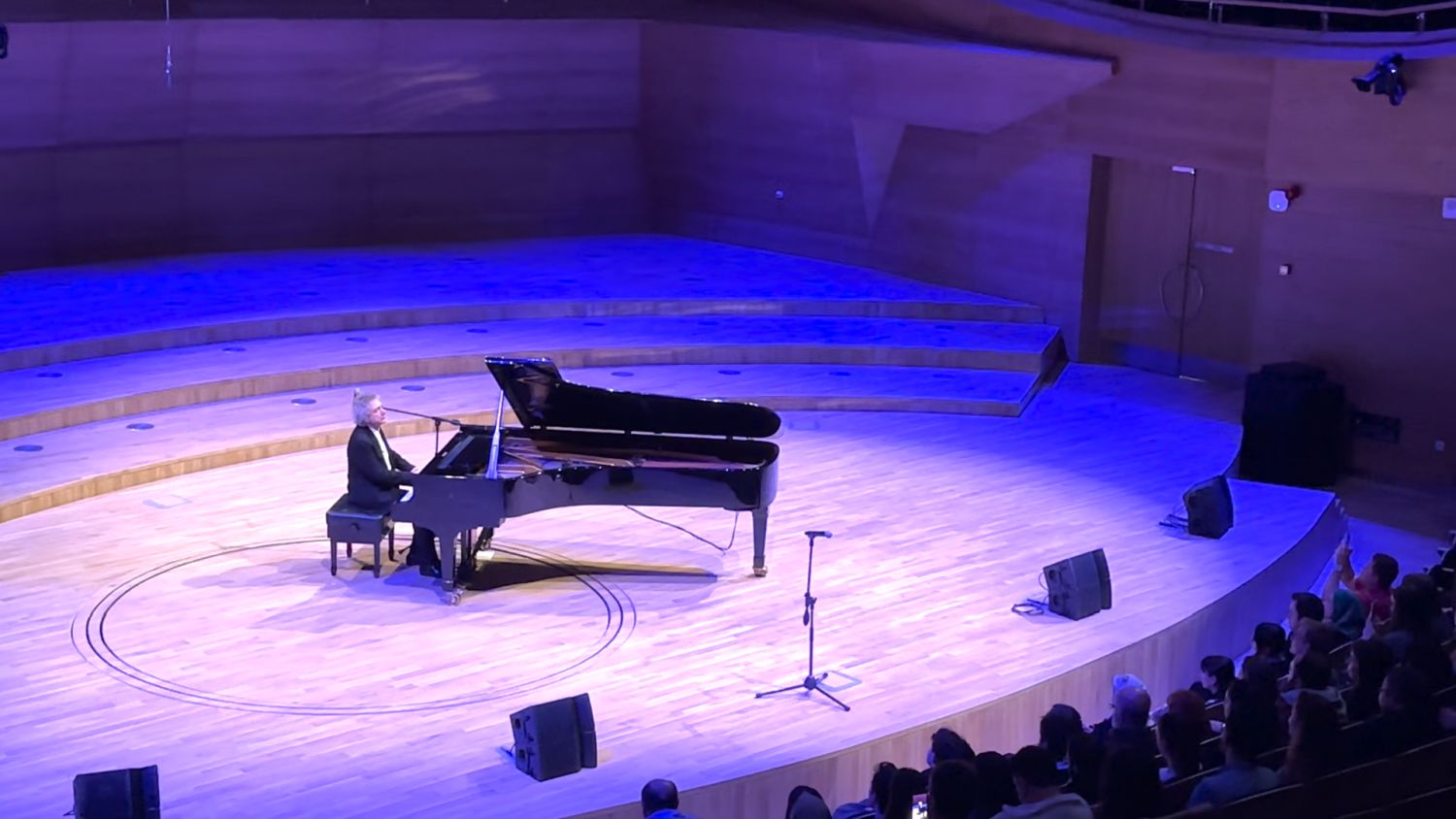 Roberto Cacciapaglia, concerto ad Ankara (Fonte foto Marco Mannucci)