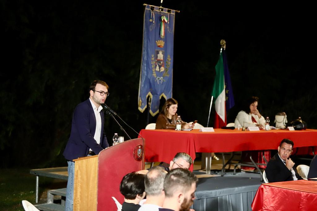 Consiglio comunale aperto Monterappoli, intervento del presidente Alessio Mantellassi