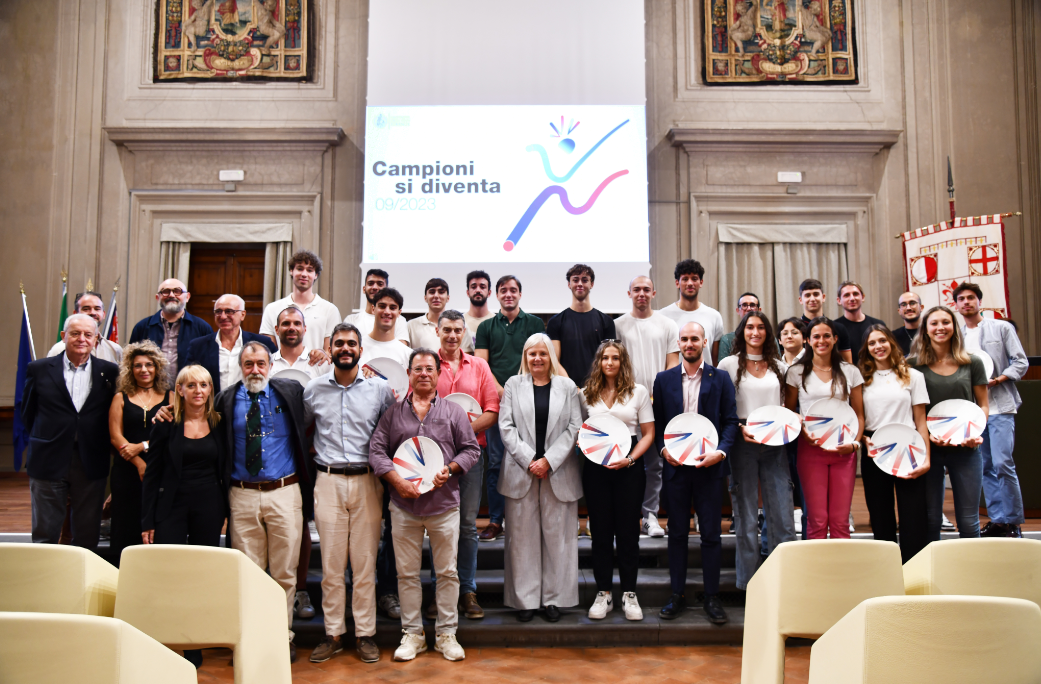 “Campioni si diventa”, l’Universitàdi Firenze “celebra” i suoi atleti (Fonte foto Università degli Studi di Firenze)