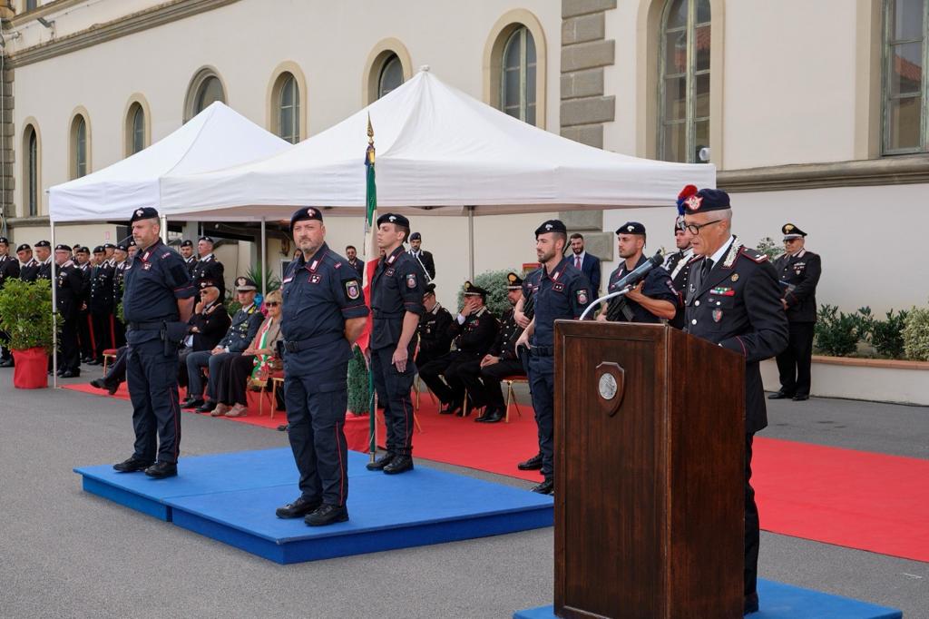 Cambio al comando del 6° Battaglione “Toscana”: si è insediato il Ten. Col. Montemurro (Fonte foto Carabinieri)