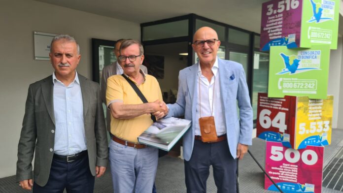 Delegazione Turca ricevuta dal Consorzio di Bonifica Medio Valdarno (Fonte foto comunicato CBMV)