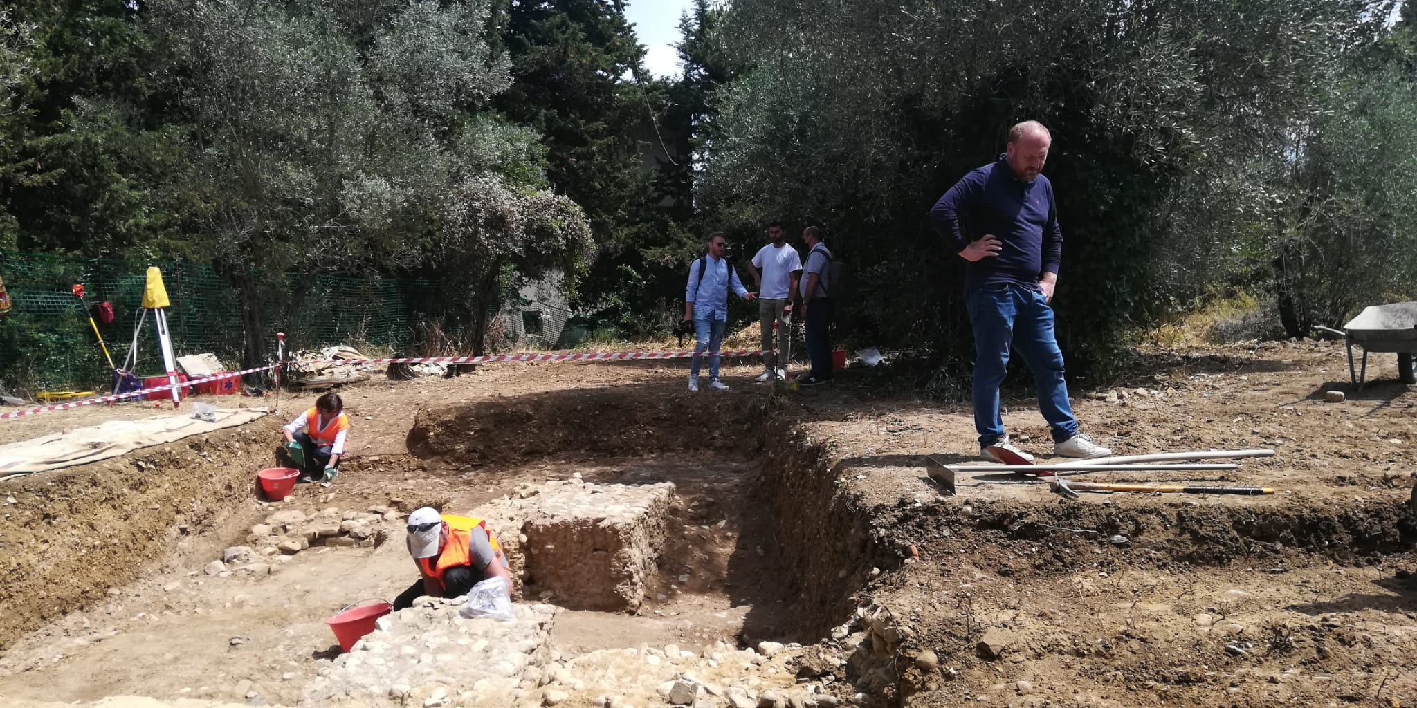 Scavo Tavarnelle (Fonte foto Comune di Barberino e Tavarnelle)