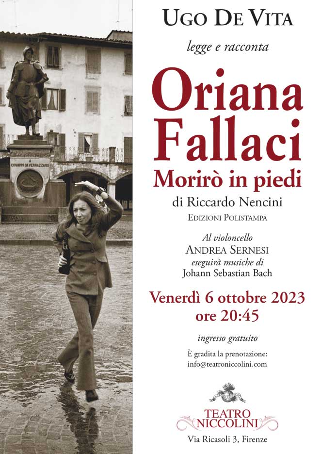 Oriana Fallaci Morirò in piedi
