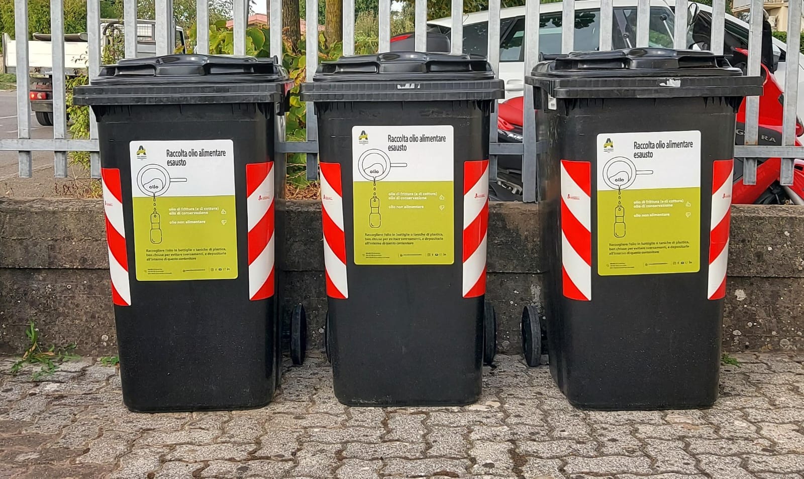 A Fucecchio al via il servizio di raccolta dell’olio alimentare per le utenze domestiche (Fonte foto Comune di Fucecchio)