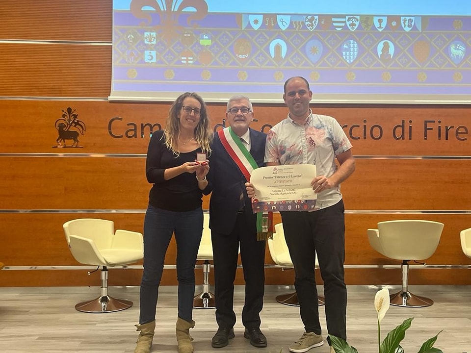 Un momento della cerimonia