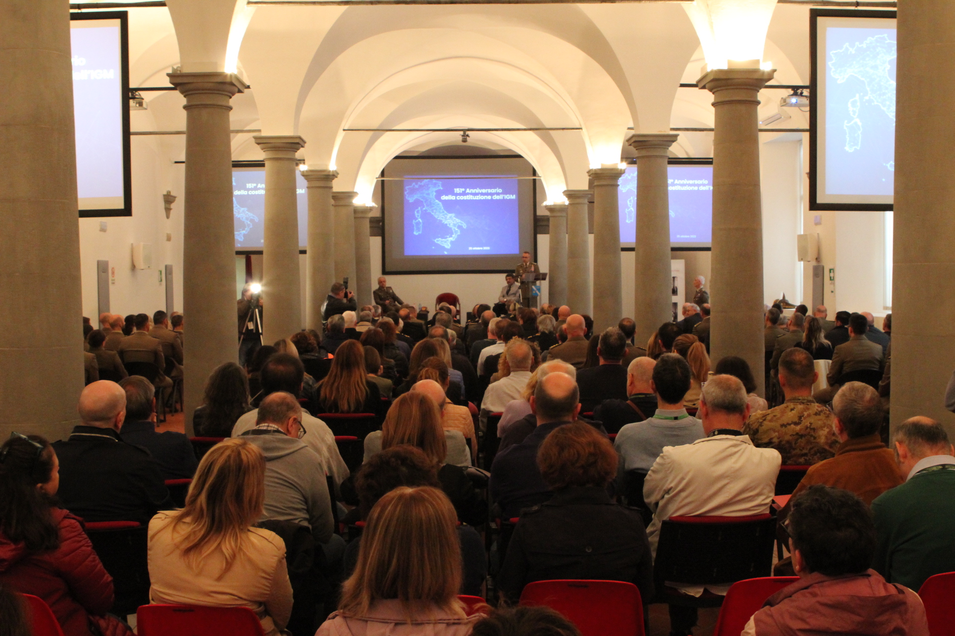 Un momento dell’evento (fonte IGM foto di Maurizio Rufino)