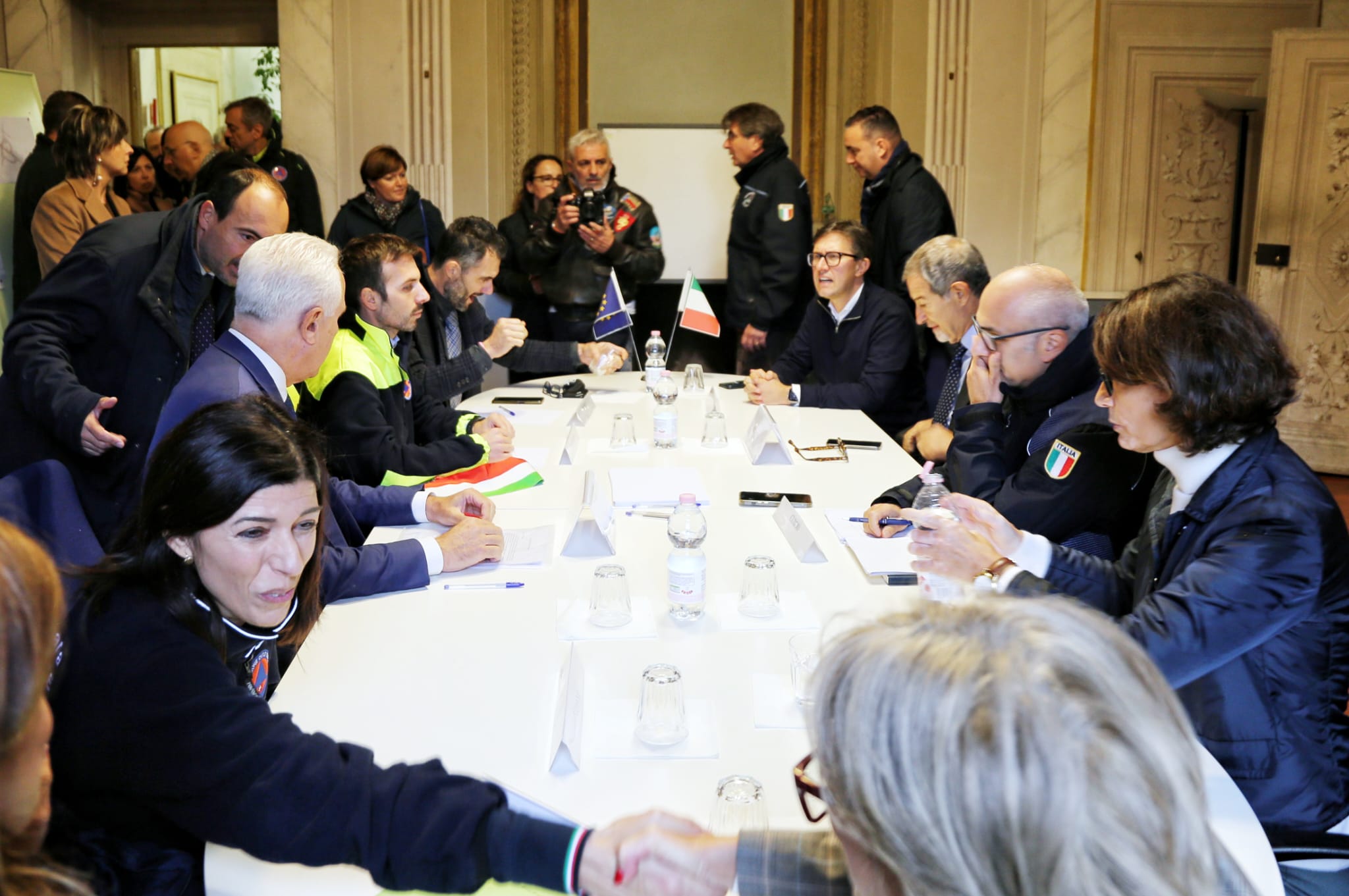 Il Ministro Musumeci a Campi Bisenzio (Fonte foto Antonello Serino  MET -  Ufficio Stampa) 