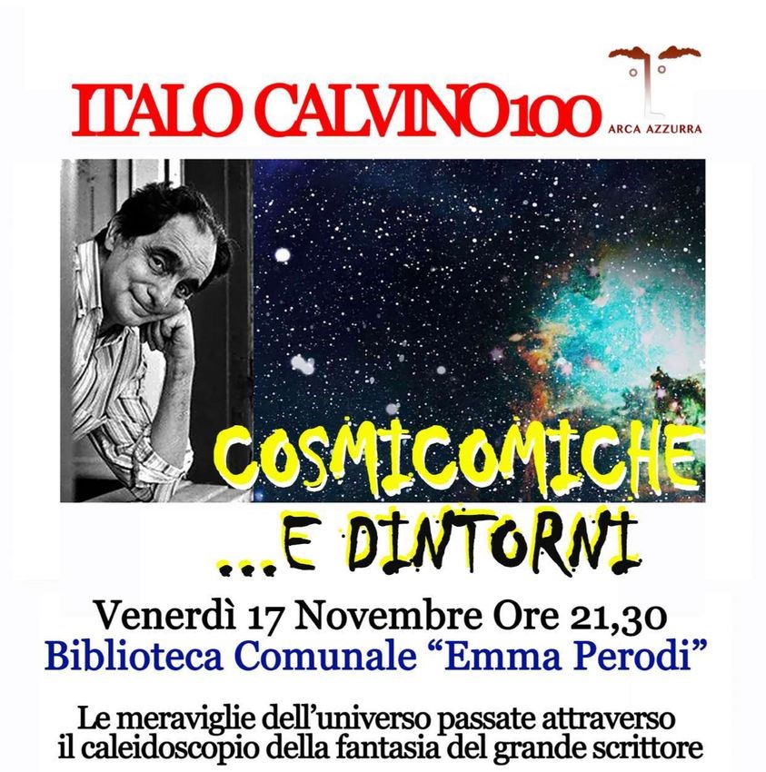 Locandina Cerreto Guidi Cosmicomiche e dintorni