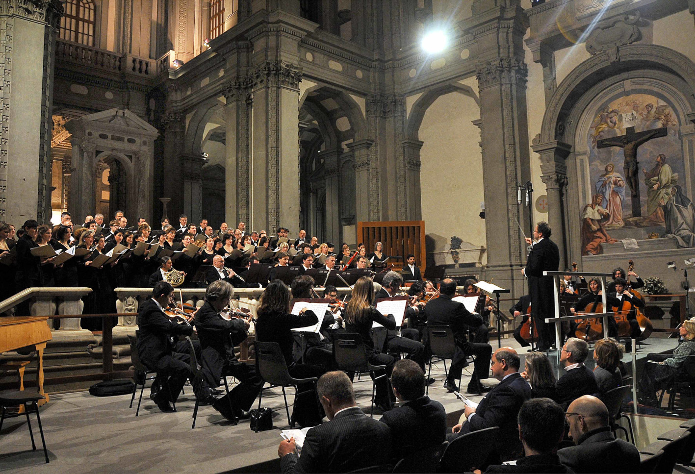 Orchestra da Camera Fiorentina e Coro Harmonia Cantata a Santo Stefano al Ponte (Fonte foto Ufficio stampa Marco Mannucci)