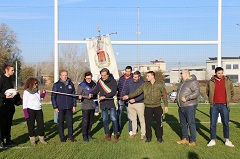 Taglio del nastro del nuovo impianto sportivo dedicato al rugby di Gambassi Terme (foto Antonello Serino - Met Ufficio Stampa)