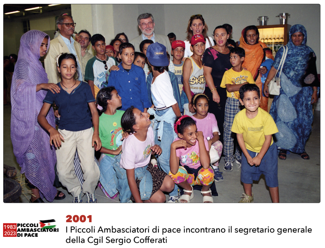 Quarant’anni di Piccoli ambasciatori di pace saharawi (Fonte foto Comune di Sesto Fiorentino)