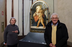 La Madonna di Filippo Lippi - nella foto Muriel Vervat e Roberto Buda (foto Antonello Serino - Met Ufficio Stampa)