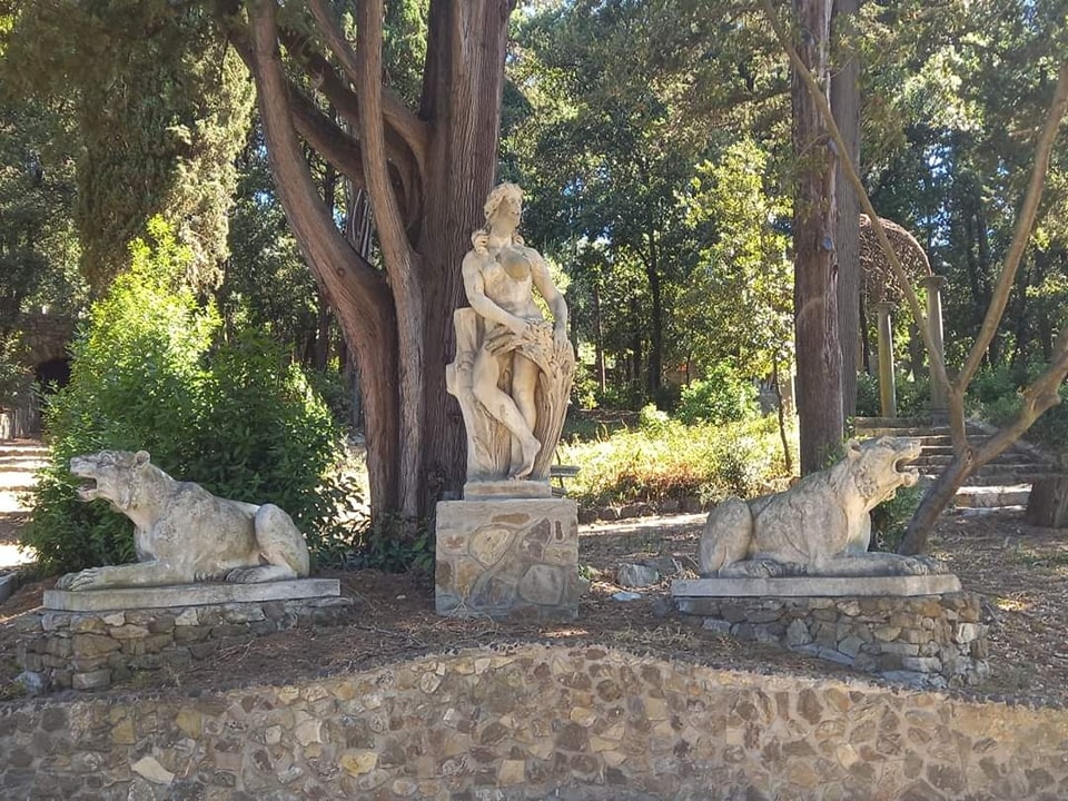 Statue Villa Carmine (Fonte foto Comune di Calenzano)