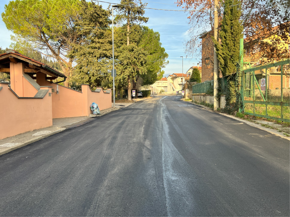 Via di Vittorio (Donte foto Comune di Montespertoli)