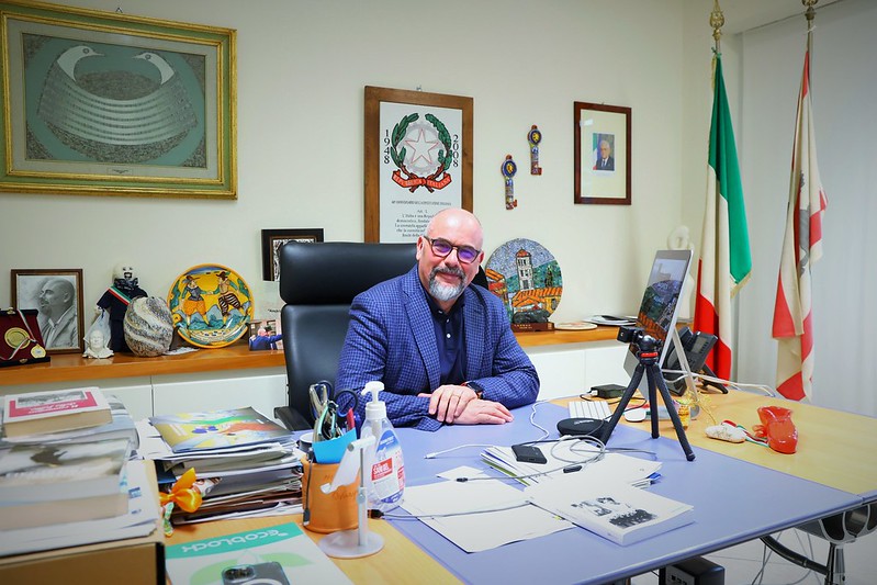 Il sindaco Paolo Masetti (foto Antonello Serino - Met Ufficio Stampa))