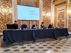 Da sx Carlo Pisano, Davide Cardi, Giuseppe De Luca, Monica Marini e Carlo Ferrante