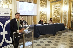 Sindaco Dario Nardella - De Gasperi e l'Europa (foto Antonello Serino - Met Ufficio Stampa