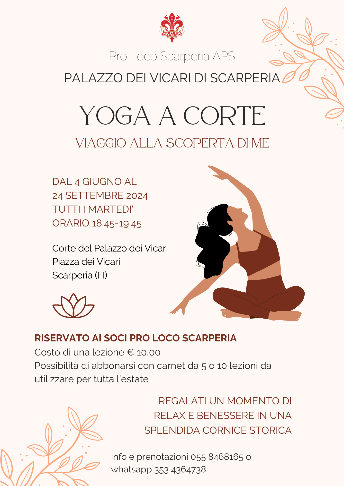 locandina yoga