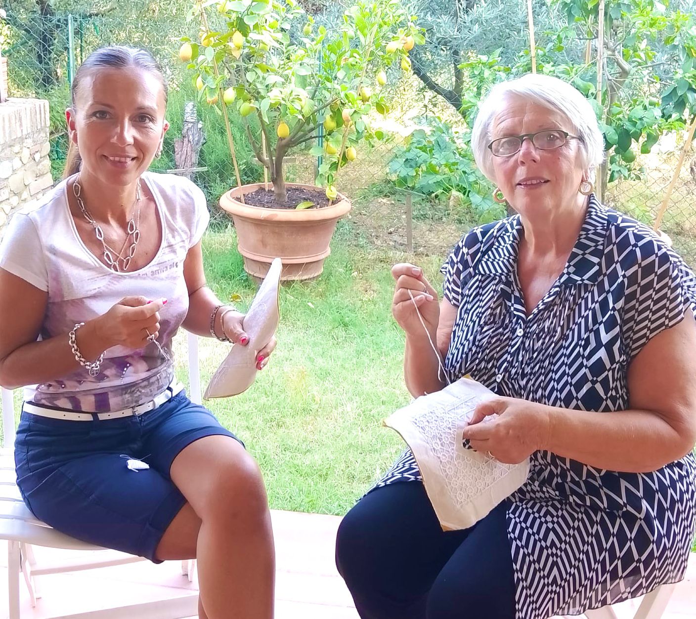 Sabrina Paoli e la madre Franca Conforti (Fonte foto Comune di Barberino e Tavarnelle)