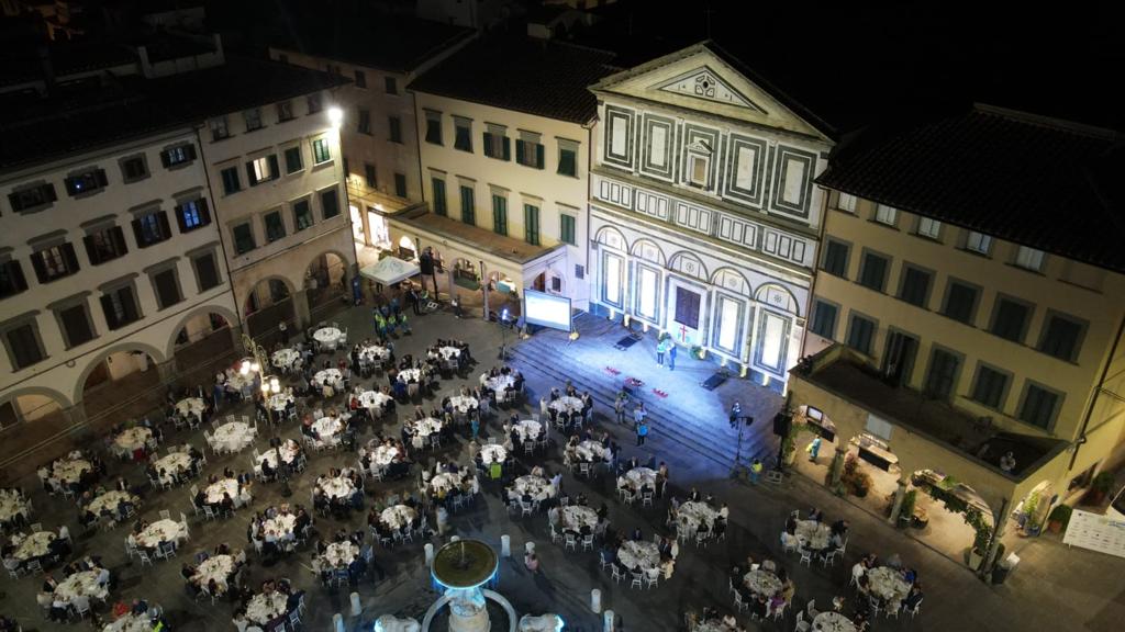 Piazza Farinata degli Uberti a Empoli durante l’edizione 2023  (Fonte foto Valentina Firoravanti Uff stampa Get in Touch)