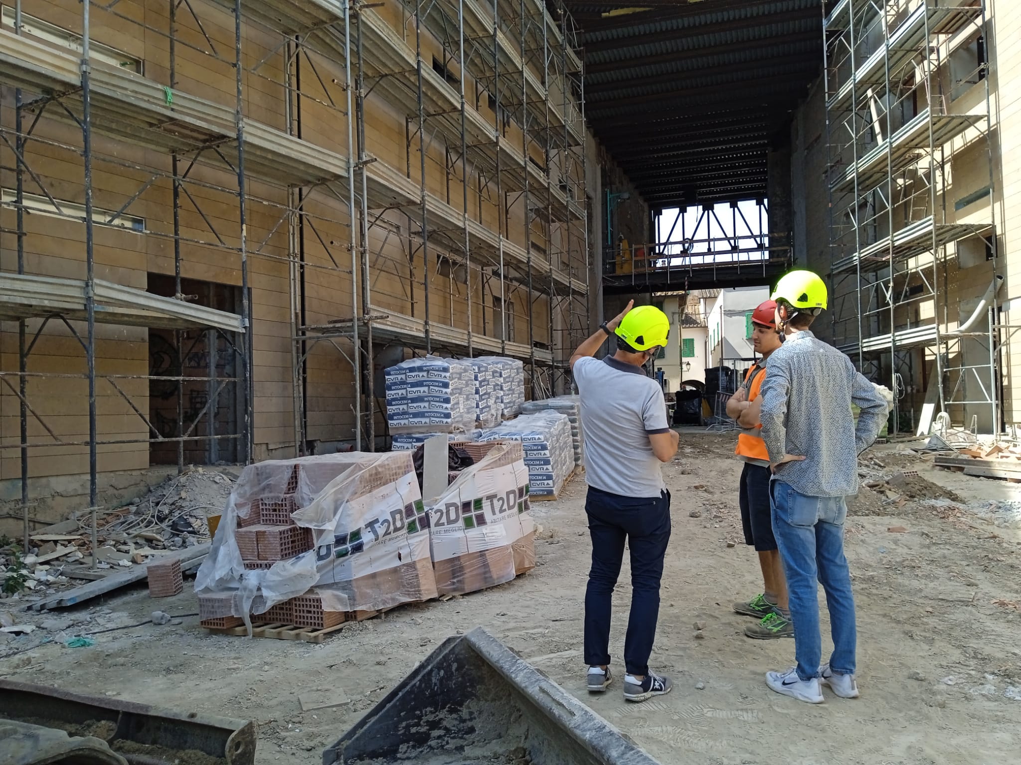 Sopralluogo ex scuole Lambruschini (Fonte foto Comune di Figline e Incisa Valdarno)