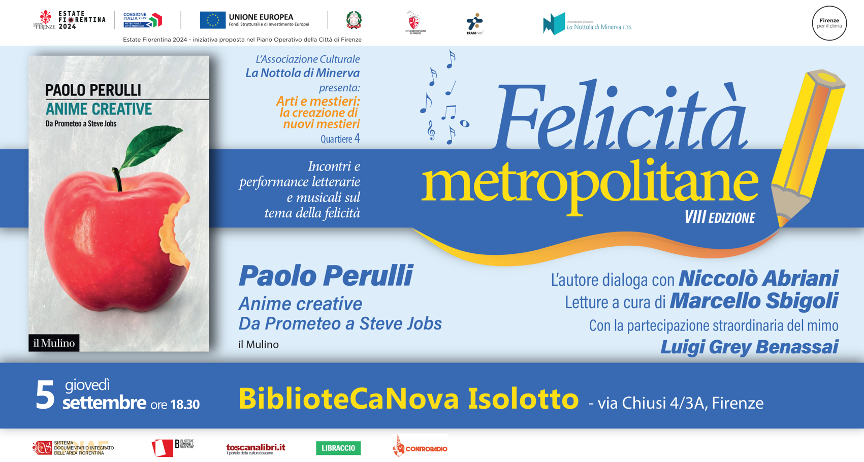 Banner Felicità Metropolitane