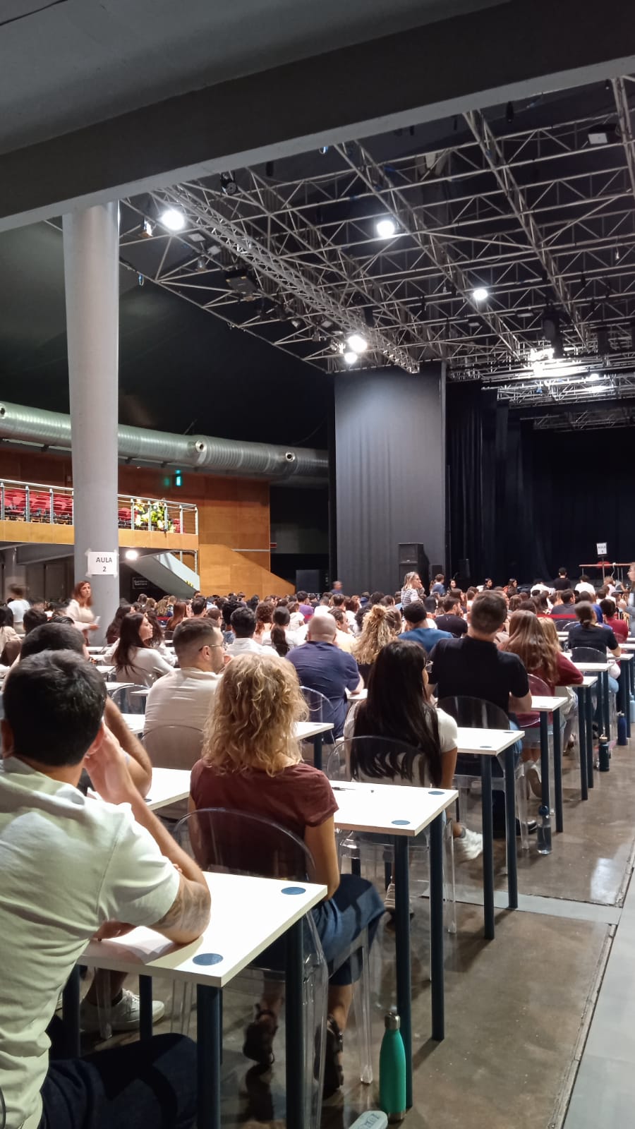 Le prove al Cartiere Carrara (Fonte foto Università degli Studi di Firenze)