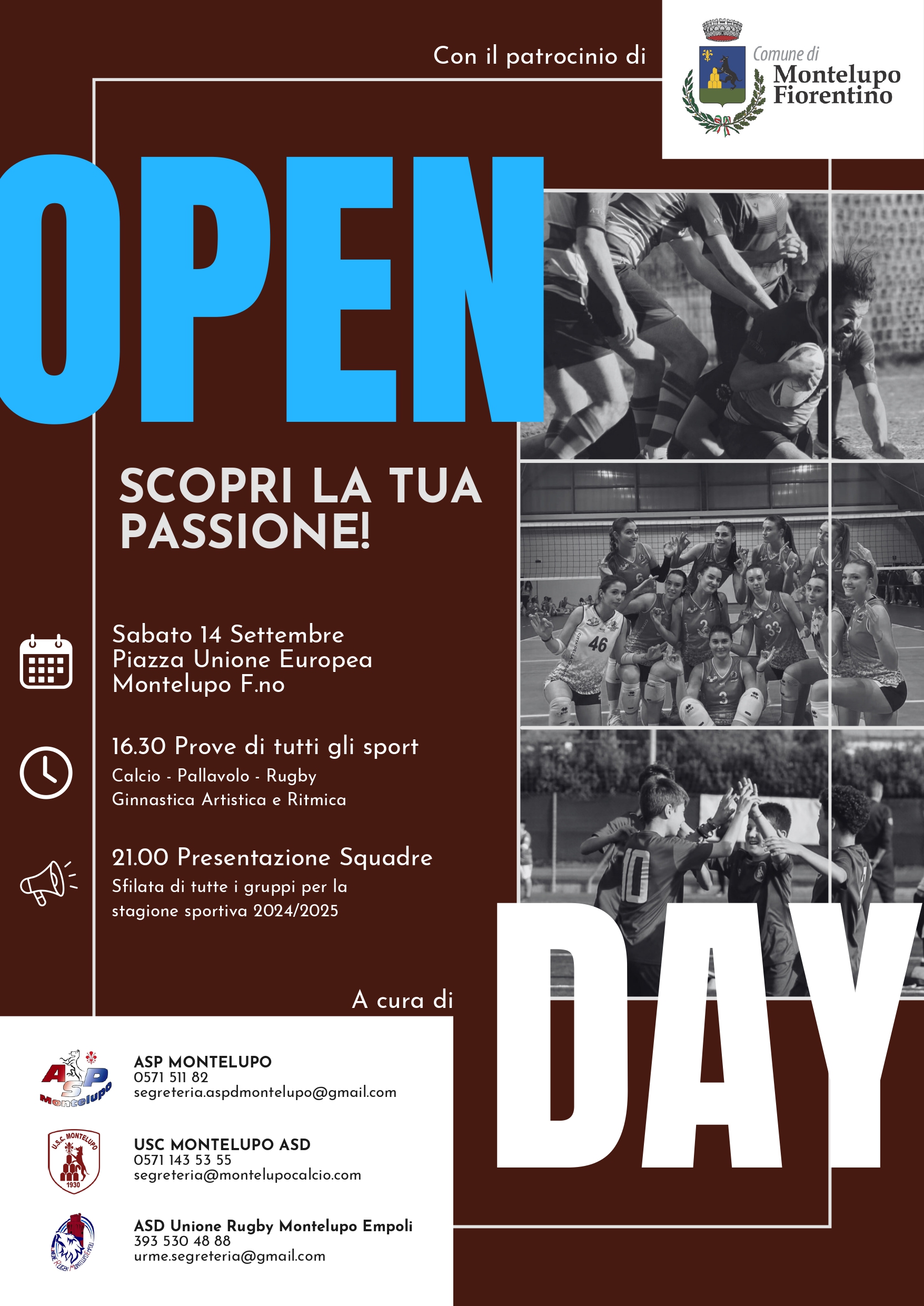 Locandina Open Day