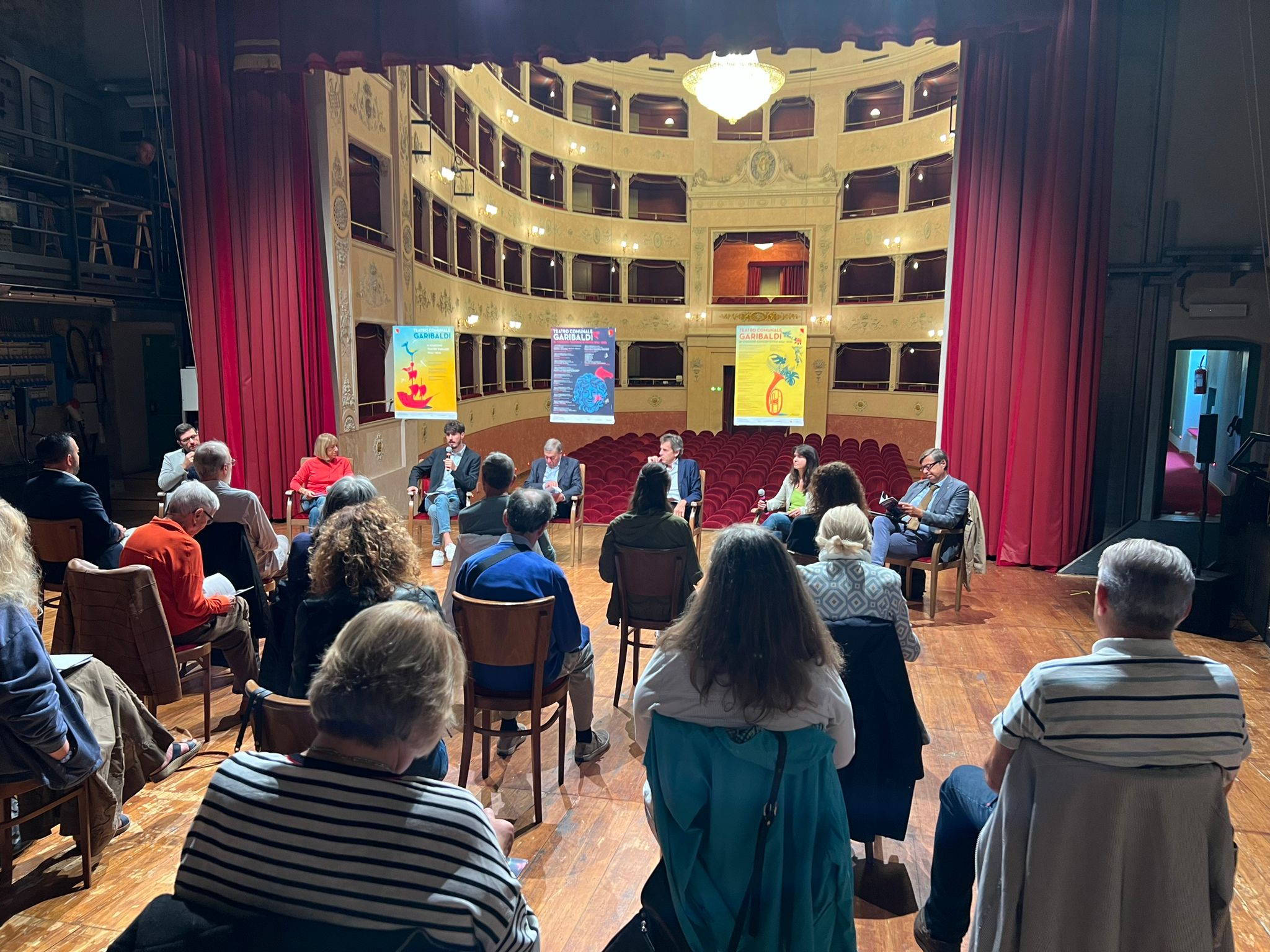 Un momento della conferenza stampa (Fonte foto Comune di FIgline e Incisa Valdarno)