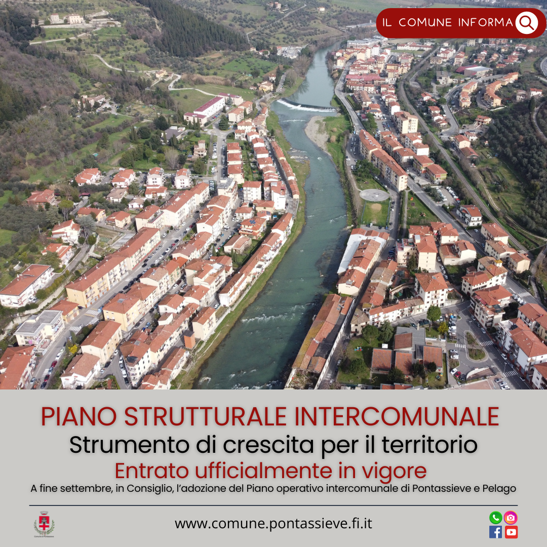 piano strutturale intercomunale pontassieve