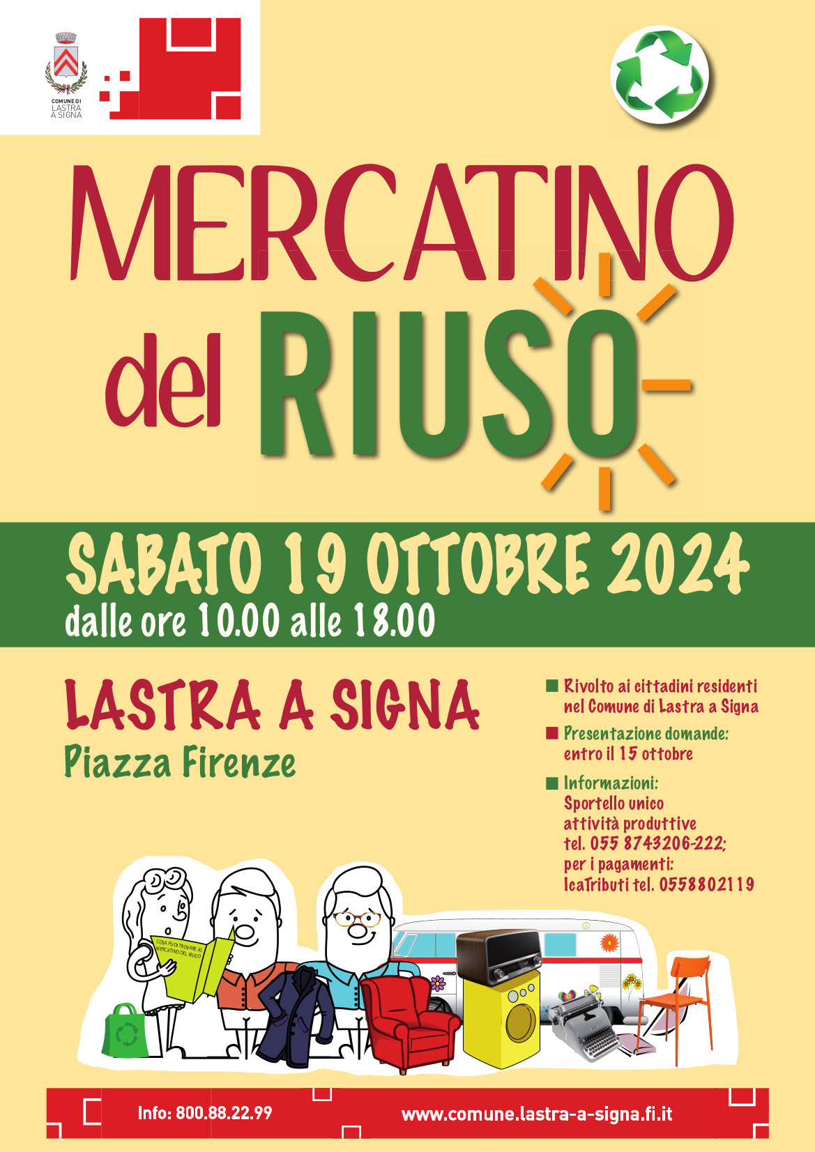 Mercatino del Riuso, locandina