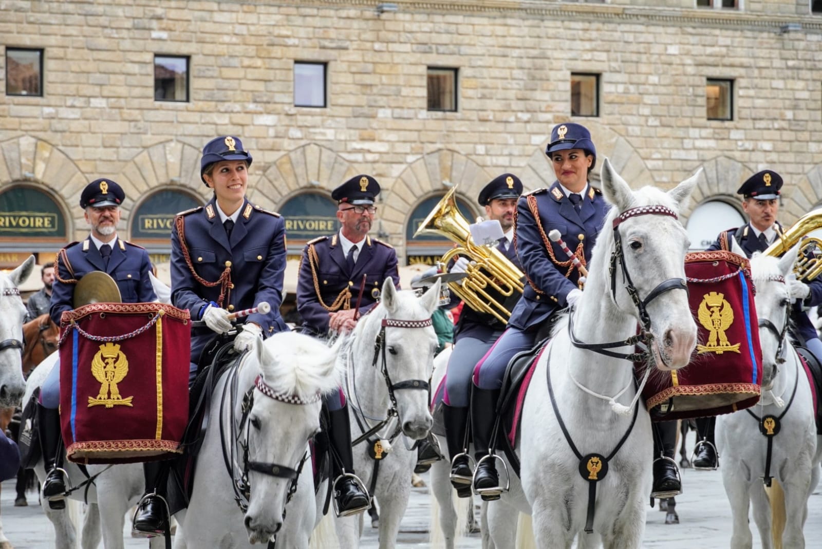 Fanfara a cavallo della Polizia di Stato