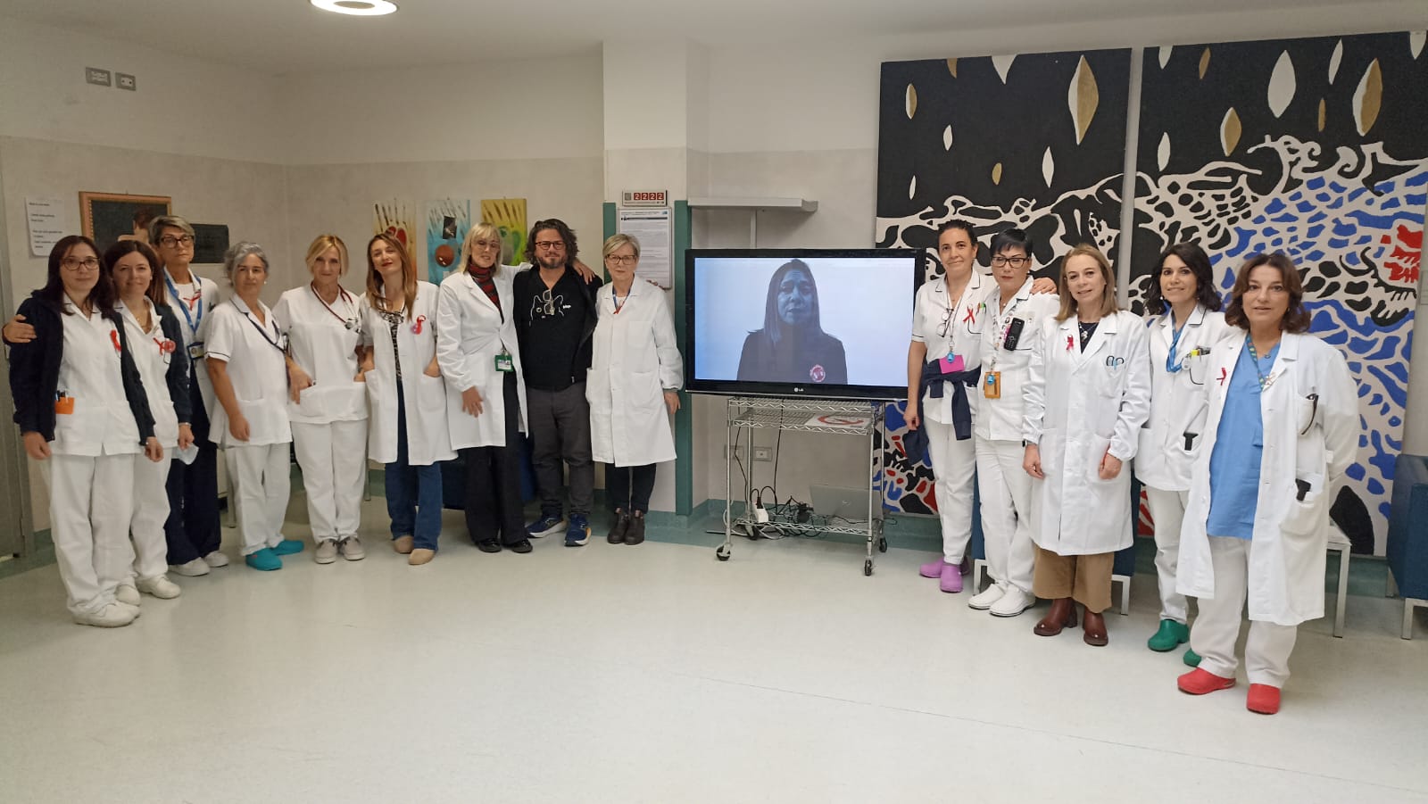 “Non sei sola”, l’ospedale San Giuseppe nella Giornata Internazionale contro la violenza sulle donne (Fonte foto Ausl Toscana Centro)