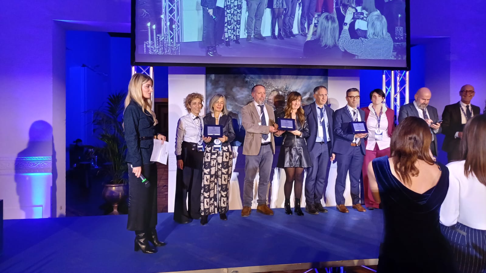 La premiazione (Fonte foto Ausl Toscna Centro)