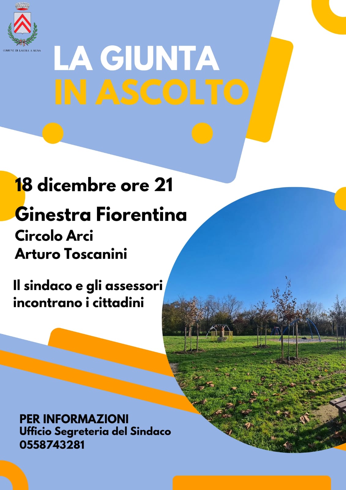 La giunta in ascolto