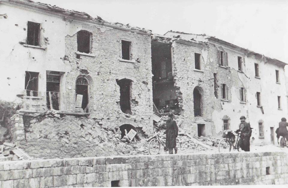 La Briglia bombardata 8 febbraio 1944