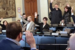 Consiglio metropolitano (foto Antonello serino - Met ufficio Stampa)