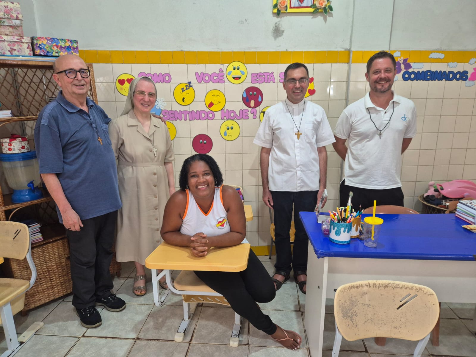 L'Arcivescovo Gambelli in visita nella missione fiorentina a Salvador Bahia (Fonte foto Diocesi di Firenze)