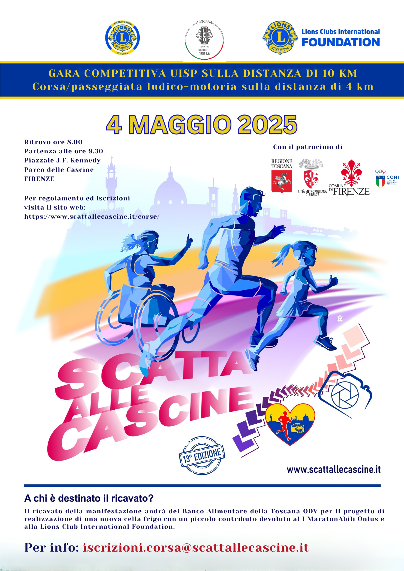 Locandina Scatta alle Cascine