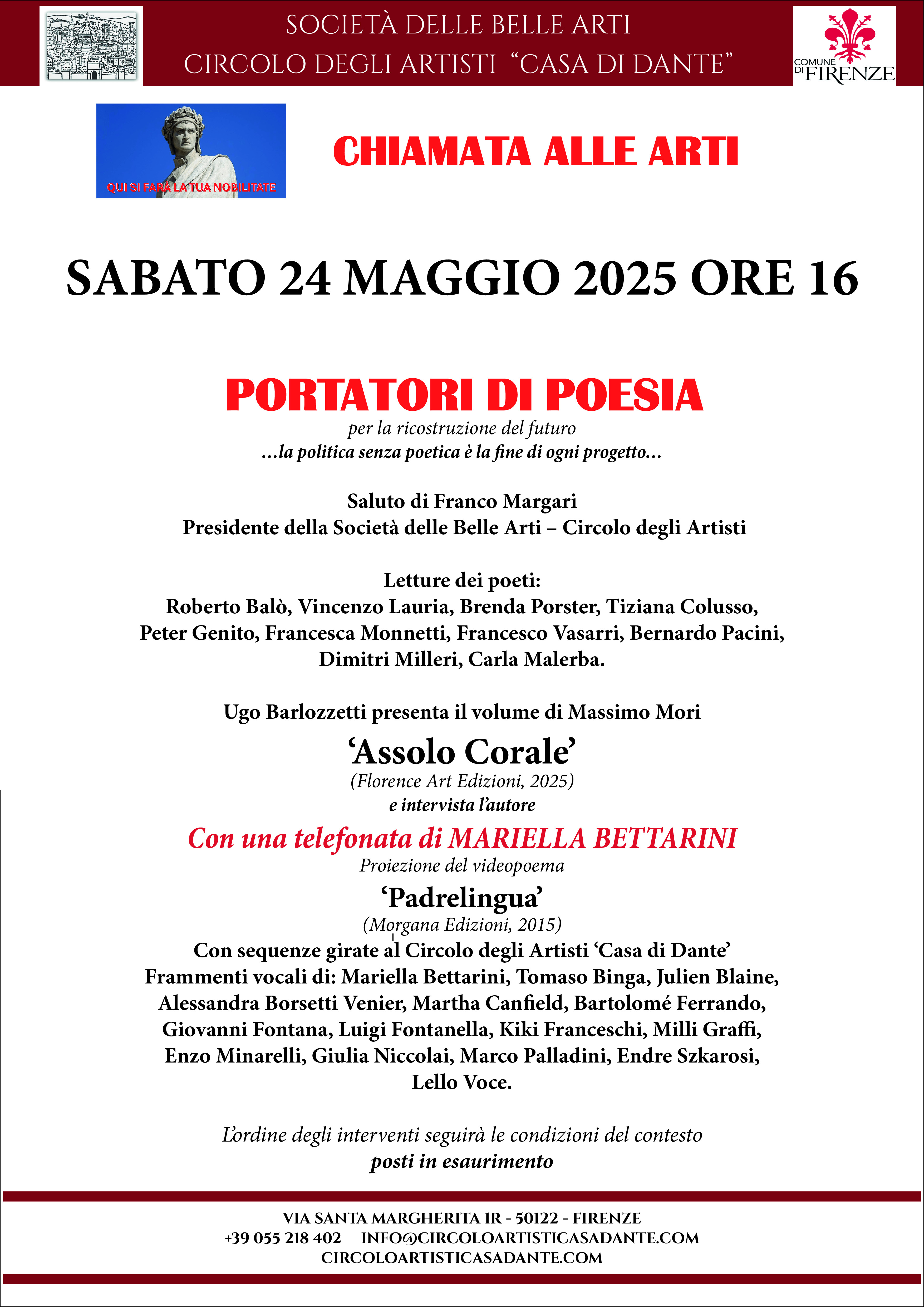 locandina evento portatori di poesia 24.5.25