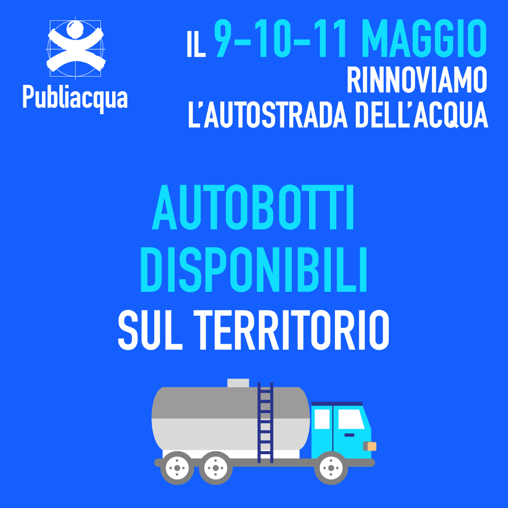 Autobotti disponibili sul territorio