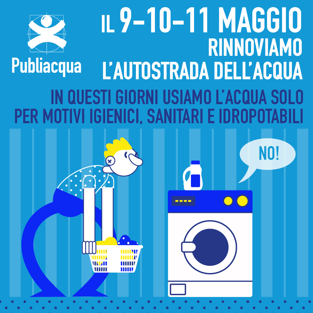 Uso acqua solo per motivi igenico sanitari e idropotabili