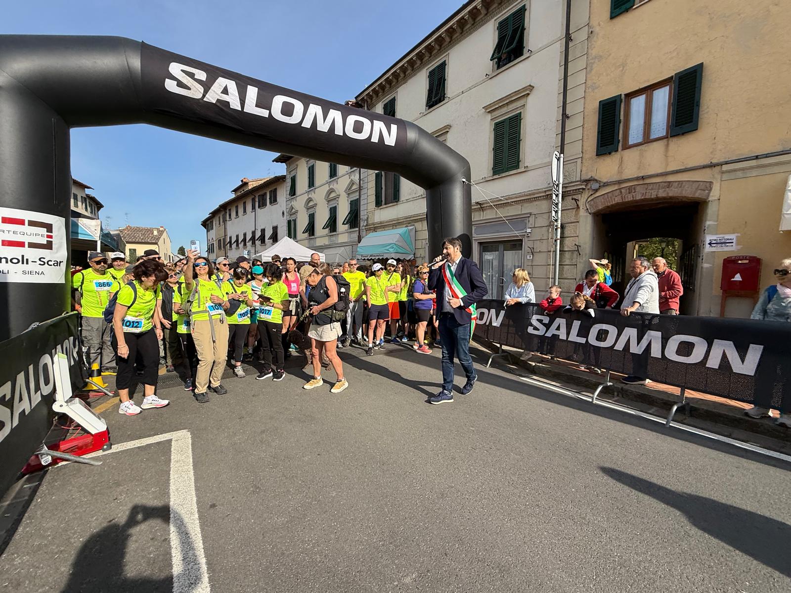 Benessere allo stato puro per i 1400 atleti della Chianti Classico Marathon (Foto da comunicato Comune di San Casciano in Val di Pesa)