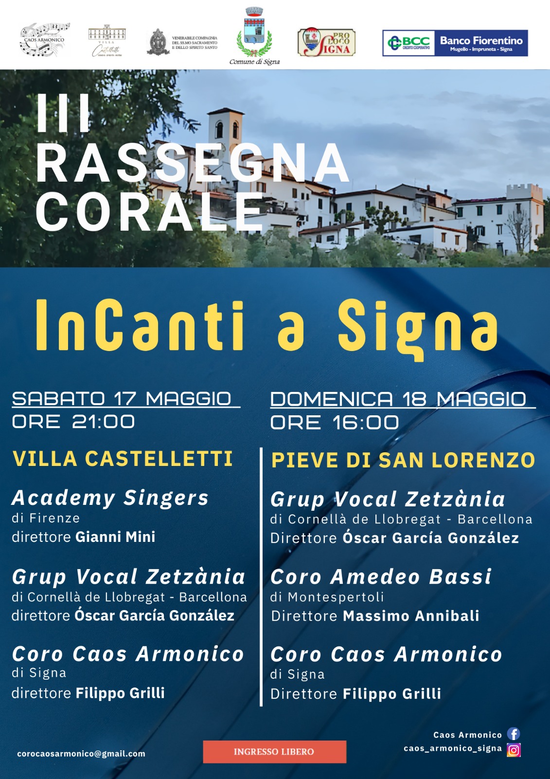 Incanto Signa - locandina