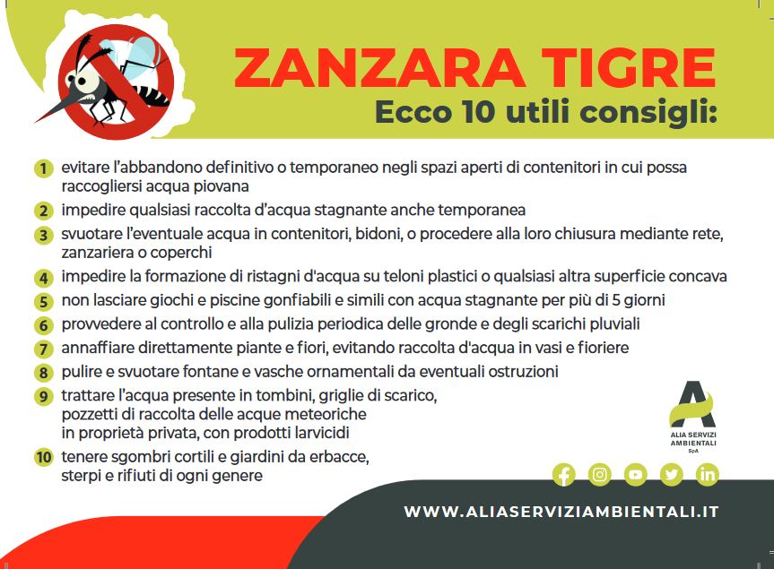 Alia Multiutility in azione contro le zanzare: al via i trattamenti in numerosi Comuni toscani 